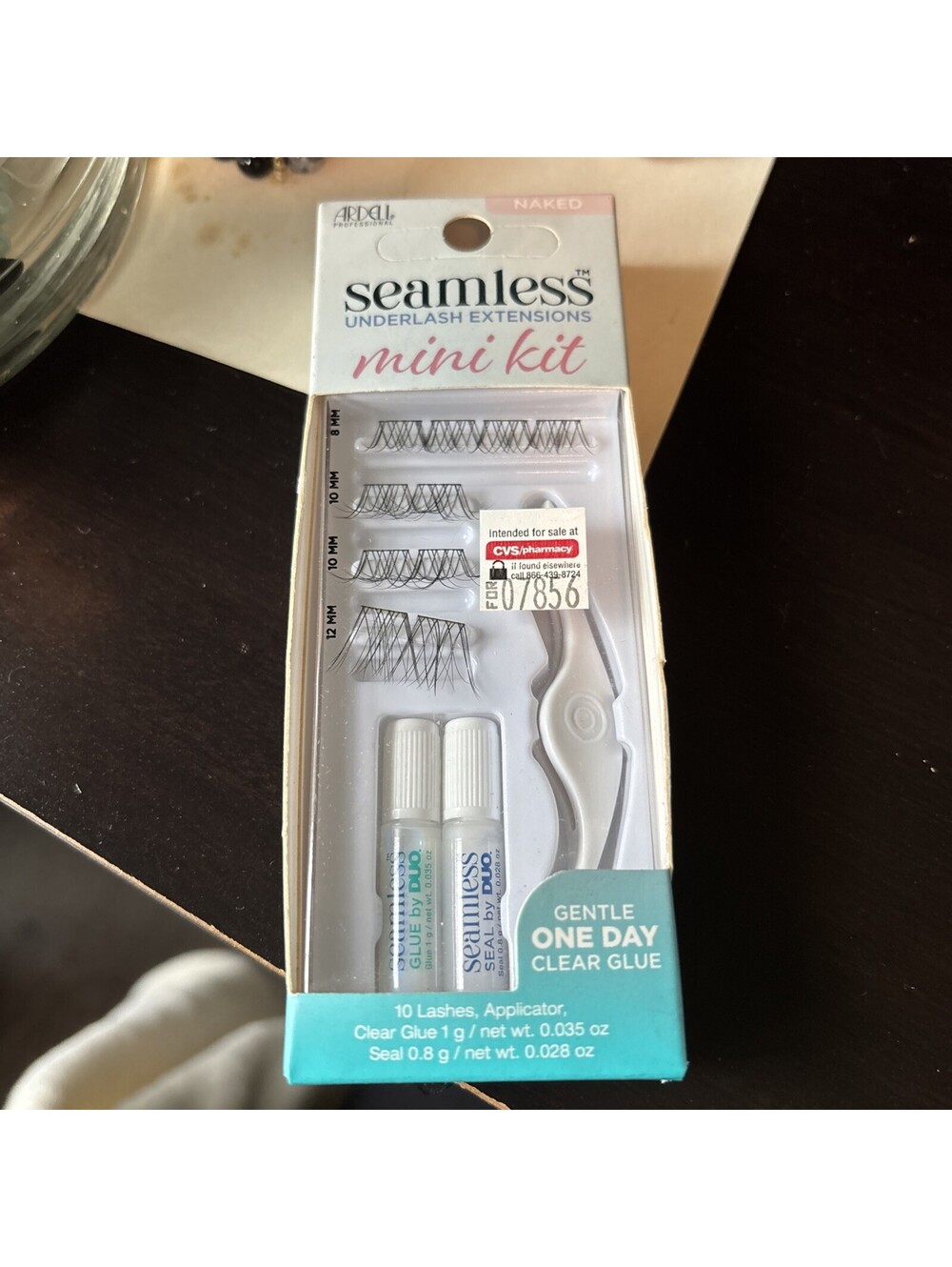 Ardell Seamless Underlash Extensions Fauxmink Mini Kit, 10 Lashes, 1 Day New